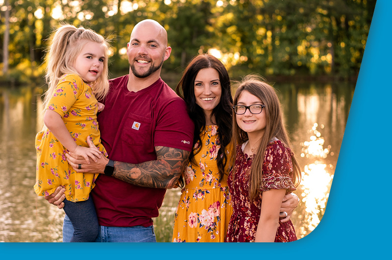 Haidyn Fowler's family, living with Sanfilippo Syndrome