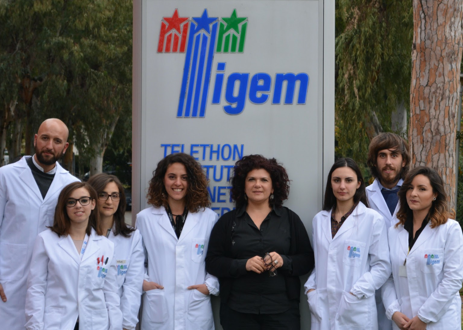 Dr Elvira De Leonibus at the Telethon Institute of Genetics and Medicine (TIGEM) in Italy