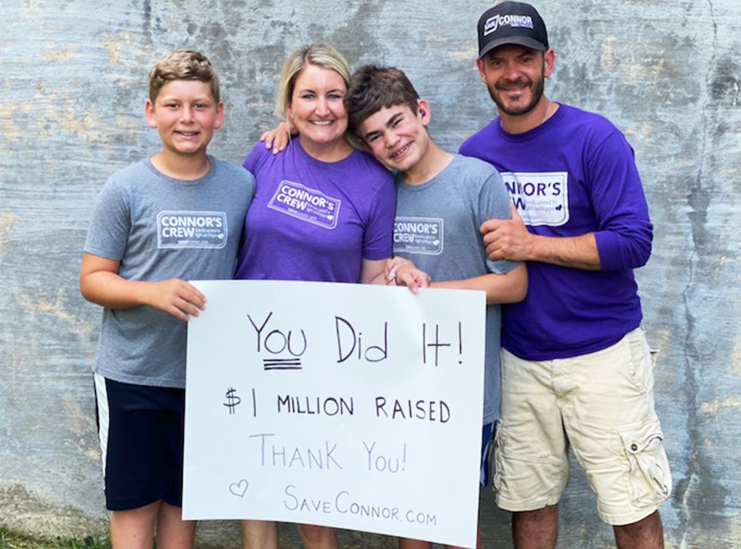 Save Connor reaches $1 million for Sanfilippo Type C clinical trial