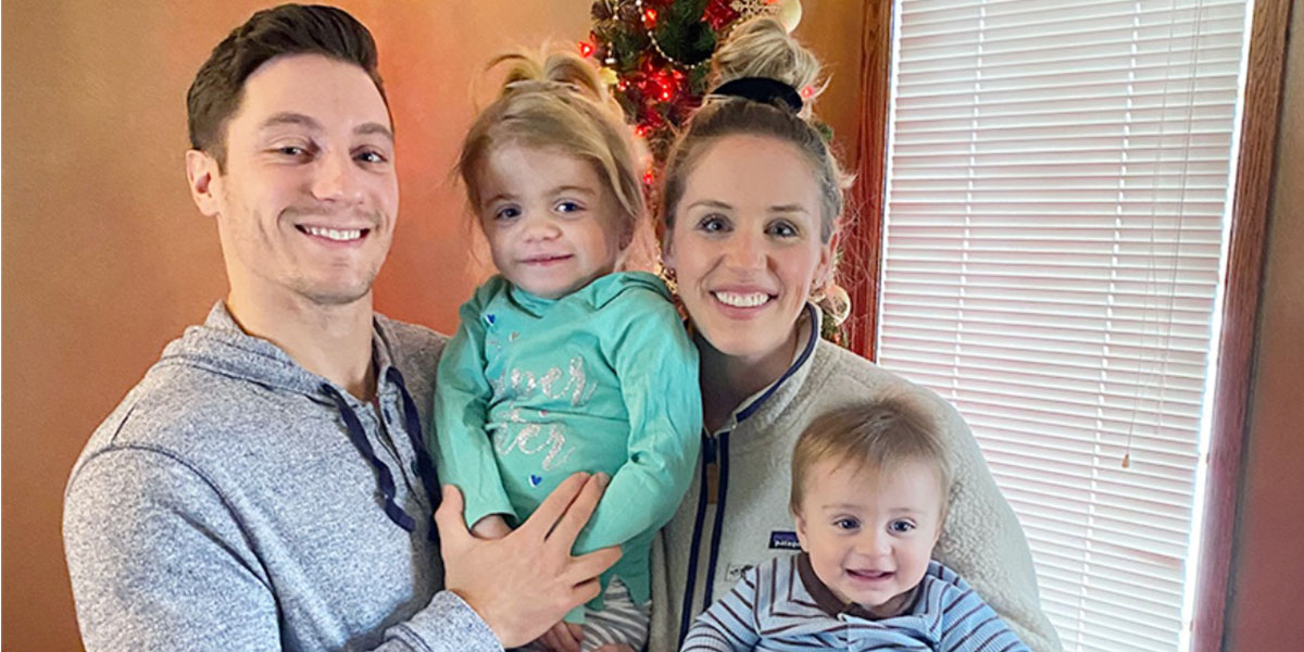 Solomon Pearson and his family, living with Sanfilippo Syndrome